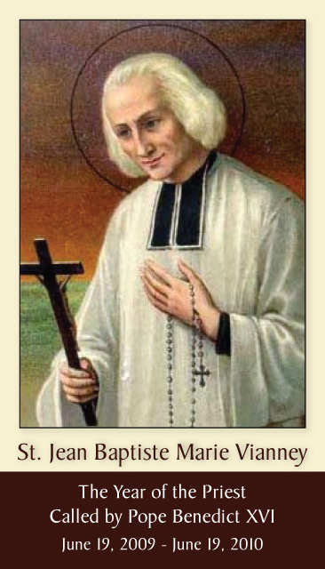 Year of the Priest Commemorative Prayer Card